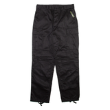ROTHCO Cargo Mens Trousers Black Relaxed Straight W30 L29