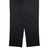 DICKIES Mens Trousers Black Regular Straight W36 L31