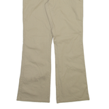 DICKIES Womens Trousers Beige Slim Bootcut W32 L31