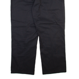 DICKIES Mens Trousers Black Relaxed Straight W44 L32