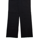 DICKIES Womens Trousers Black Regular Wide-Leg W28 L30