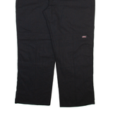 DICKIES Mens Trousers Black Relaxed Straight W42 L30