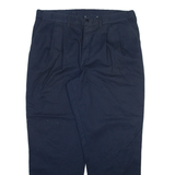 DICKIES Mens Trousers Blue Relaxed Straight W36 L30