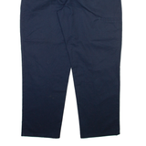 DICKIES Mens Trousers Blue Relaxed Straight W36 L30