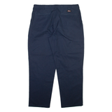 DICKIES Mens Trousers Blue Relaxed Straight W36 L30