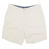 NAUTICA Mens Chino Shorts Cream M W30