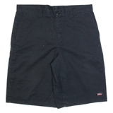 DICKIES Mens Workwear Shorts Black L W36