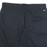 DICKIES Mens Workwear Shorts Black L W36