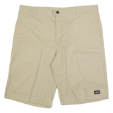 DICKIES Mens Workwear Shorts Beige XL W40