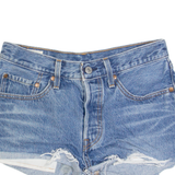 LEVI'S 501 BIG E Womens Denim Shorts Blue S W26