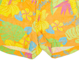 POLO RALPH LAUREN Womens Casual Shorts Orange Floral L W36