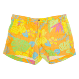 POLO RALPH LAUREN Womens Casual Shorts Orange Floral L W36