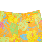 POLO RALPH LAUREN Womens Casual Shorts Orange Floral L W36