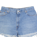 LEVI'S 550 Womens Denim Shorts Blue Relaxed M W32