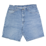 WRANGLER Mens Denim Shorts Blue L W36