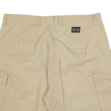 NAUTICA Clipper Mens Cargo Shorts Beige Relaxed L W36