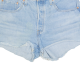 LEVI'S 501 Womens Denim Shorts Blue M W33