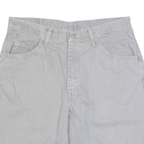 WRANGLER Mens Denim Shorts Grey Relaxed M W34