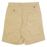 NAUTICA Clipper Mens Chino Shorts Brown M W33