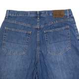 NAUTICA Mens Denim Shorts Blue Relaxed M W34