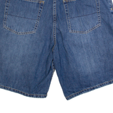 NAUTICA Mens Denim Shorts Blue Relaxed M W34