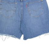 LEVI'S 469 Womens Denim Shorts Blue L W36