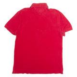 TOMMY HILFIGER Custom Fit Mens Polo Shirt Red L