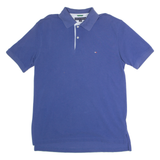 TOMMY HILFIGER Mens Polo Shirt Blue L