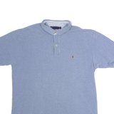 TOMMY HILFIGER Mens Polo Shirt Blue 90s M