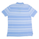 CHAPS Mens Polo Shirt Blue Striped M