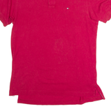 TOMMY HILFIGER Mens Polo Shirt Red S