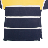 NAUTICA Mens Polo Shirt Blue Colourblock L