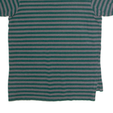 POLO RALPH LAUREN Mens Polo Shirt Green Striped M