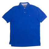 TOMMY HILFIGER Mens Polo Shirt Blue L