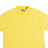 CHAPS Mens Polo Shirt Yellow L
