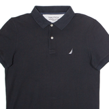 NAUTICA Slim Fit Mens Polo Shirt Black L