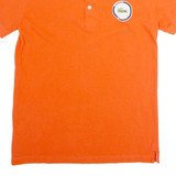 LACOSTE Slim Fit Mens Polo Shirt Orange S