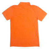 LACOSTE Slim Fit Mens Polo Shirt Orange S