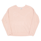 PUMA Womens Sweatshirt Pink UK 14