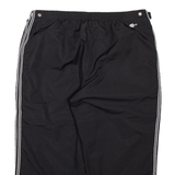 ADIDAS Womens Track Pants Black Straight UK 14 W16 L20
