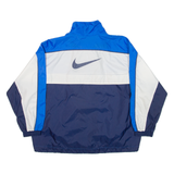 NIKE Boys Windbreaker Jacket Blue Nylon 14-15Y