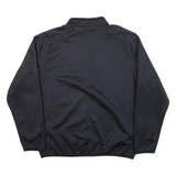 NIKE Fleece Lined Mens Pullover Jacket Black XL