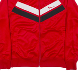 NIKE Mens Track Jacket Red M