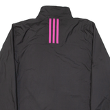 ADIDAS Womens Track Jacket Black UK 14