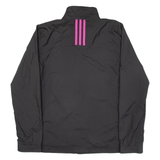 ADIDAS Womens Track Jacket Black UK 14