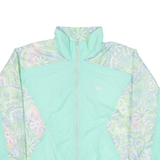 Womens Shell Jacket Green Geometric M
