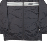 REEBOK Mens Track Jacket Black Hooded S