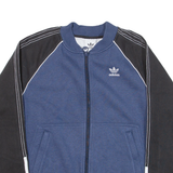 ADIDAS Mens Track Jacket Blue S