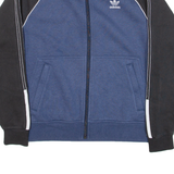 ADIDAS Mens Track Jacket Blue S
