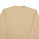 REEBOK Mens Sweatshirt Brown Crew Neck L